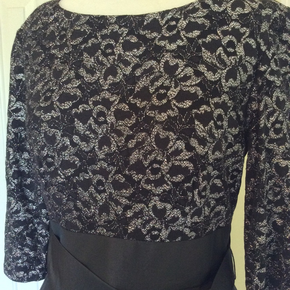 Jessica Howard black and silver cocktail dress - Picture 2 of 5